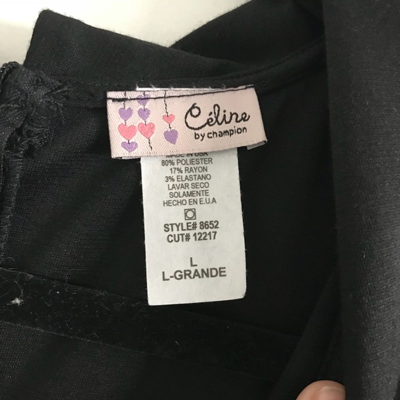 SOLD Celine by Champion Little Black Dress NWOT - Picture 2 of 4